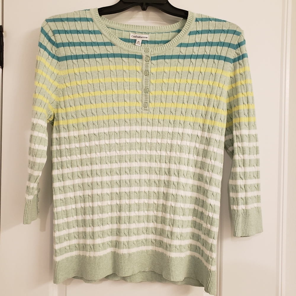 Cute Stripped Lightweight Sweater